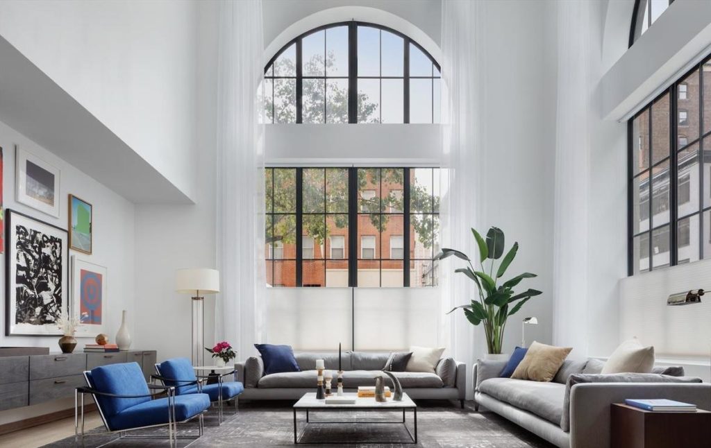custom steel windows in NY apartment