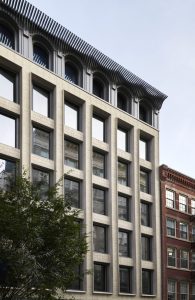 Mtero series aluminum windows and doors in NYC building