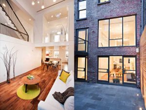 Thermally broken Flex 6500 Windows and Doors West Village Townhouse Architectural Steel new