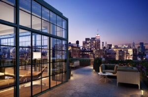 RTS-430 floor to ceiling steel windows and doors in NYC by Optimum Window