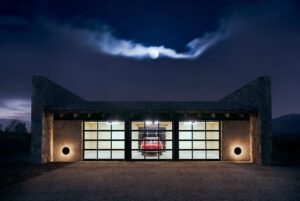 Custom steel doors for garage by Optimum Window