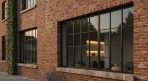 historic building restoration with custom steel windows