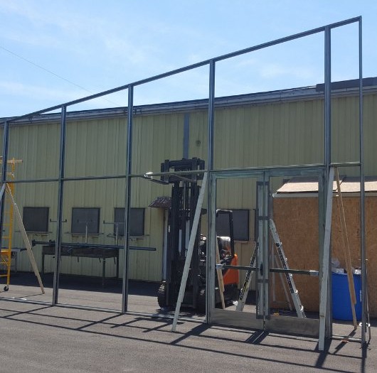 Manufacturing Flex cold-rolled steel windows