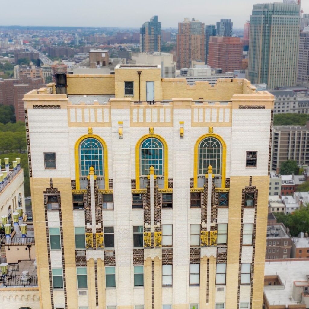 Custom steel window restoration for St. George Tower in Brooklyn