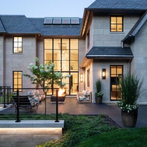 Custom windows and doors for luxury home by Optimum Window